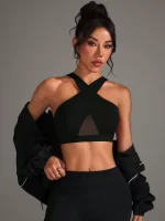 Sleeveless Cross Exercise Yoga Underwear
